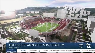 SDSU breaking ground on stadium