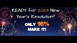 New Year's Resolution Success Rate 16% | Why? D.I.Y in 4D