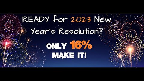 New Year's Resolution Success Rate 16% | Why? D.I.Y in 4D