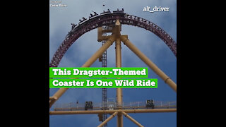 This Dragster-Themed Coaster Goes Is One Wild Ride