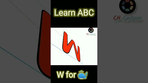 W for Whale | abc cartoon | CH-Cartoon