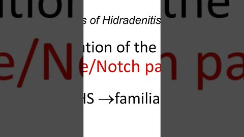 #shorts Exploring the pathogenesis of #Hidradenitissuppurativa