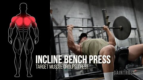 Incline Bench press
