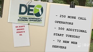 Claims pile up as Florida unemployment website upgraded