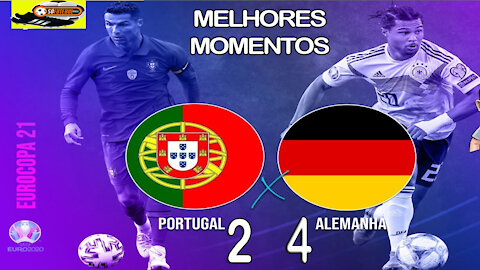 Portugal 2 x 4 Alemanha | Melhores Momentos | 19/06/2021 EUROCOPA (HD)