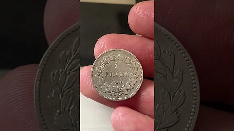 Overly Excited Overview Of A 150 Year Old French Coin #preciousmetals #coin #coincollectin #silver