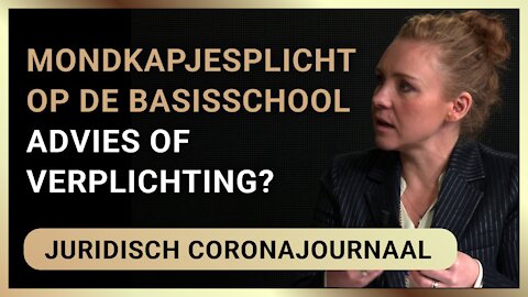 Mondkapjesplicht op de basisschool, advies of verplichting? Sietske Bergsma & Frank Stadermann