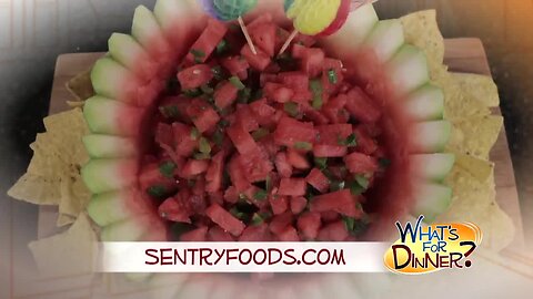 What's for Dinner? - Spicy Watermelon Salsa