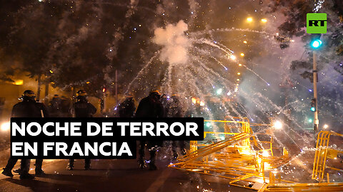 Choques con la Policía en Francia