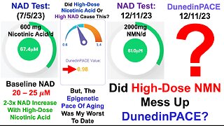 Did High-Dose NMN Mess Up The Epigenetic Pace Of Aging?