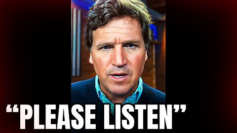 "We Are All in Trouble, This is So Serious" - Tucker Carlson HUGE