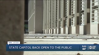 Florida Capitol reopens to the public after months of limited access