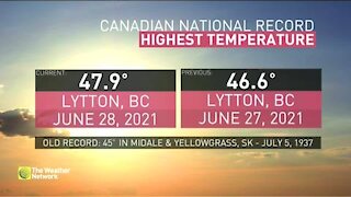 Canada makes weather history, warmer all-time temperature than Las Vegas