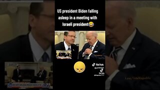 #joebiden #Biden #usa #Israel #meeting #politics #sleep #sleepy #news