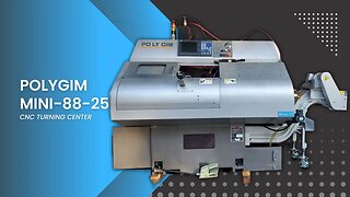 POLYGIM MINI-88-25 CNC TURNING CENTER SKU 2206 – MachineStation