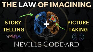 Neville Goddard: The Law of Imagining = Story Telling + Picture Taking ┋One of His Greatest Lectures