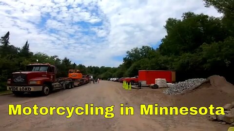 Motorcycling from Grand Marais Minnesota to Judge Magney State Park along Lake Superior North Shore
