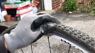 Remove tubular tire