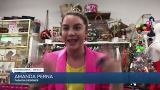 Delray Beach fashion designer giving back to the community