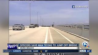 Vero Beach officer save man from jumping off bridge