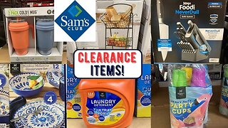 Sam's Club ~ CLEARANCE Items!!