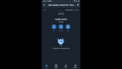 #How to Claim 10,000 MUFC Airdrop #how to claim 9$ in trust wallet