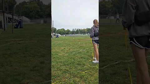 Shotput 1st Throw Senior Olympics in Springfield