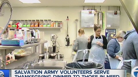 Millenials join together to serve the community with the Salvation Army