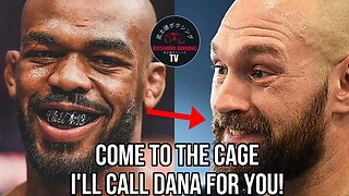 Jon Jones Dares Boxing Heavyweight Champion Tyson Fury To Step Inside The Octagon!