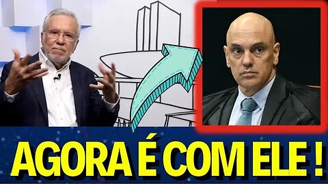 Ele agora quer Alexandre de Moraes depois de tentar derrubar Moro