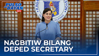 Vice President Sara Duterte, nagbitiw bilang DepEd Secretary at NTF-ELCAC vice chairperson