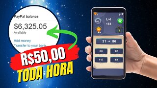 Ganhe R$50,00 no PyaPal Apenas Jogando! Melhor App que Ganha Dinheiro de Verdade no PayPal