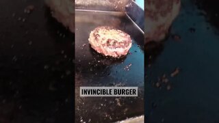 INVINCIBLE BURGER #shorts #burger #hamburger #invincible #skillet #food