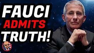 SMH: Anthony Fauci Says the Quiet Part Out Loud and Accidentally Admits some TRUTH for Once!