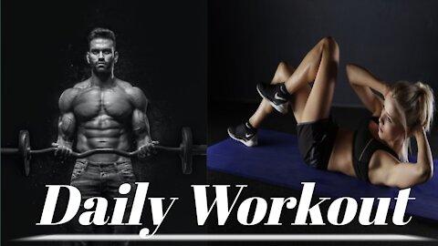 Fitness exercise weight loss video for female and male |daily workout |