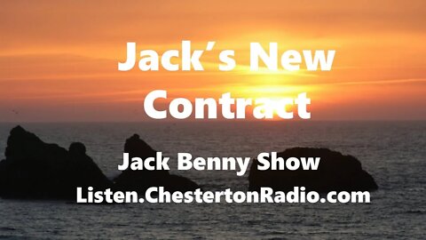 Jack's New Contract - Jack Benny Show