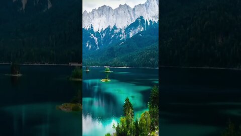 There are beautiful lakes in Germany! 🇩🇪