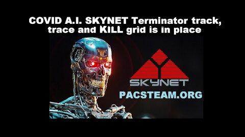 COVID A.I. SKYNET Terminator track, trace and KILL grid is in place