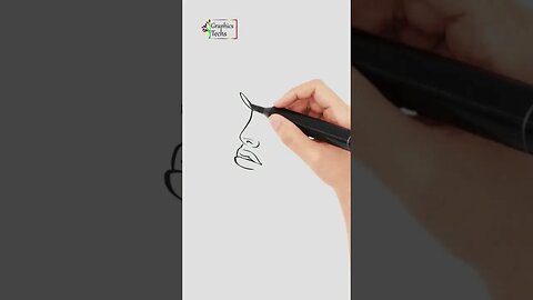 Face Draw #whiteboard #animated #shorts #graphicstechs #art #graphicdesign #drawing #face #reels