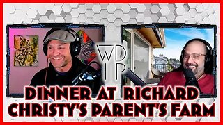 How was the Food at Richard Christy's Parent's Farm?