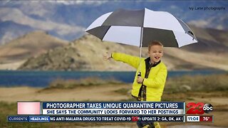 Photographer takes unique daily quarantine pictures