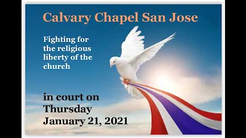 Calvary Chapel Court Update - 21 January 2021
