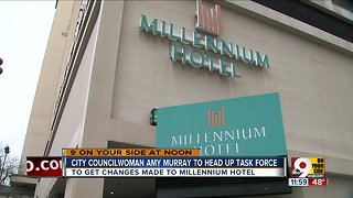 City could form task force in effort to remodel Millennium Hotel