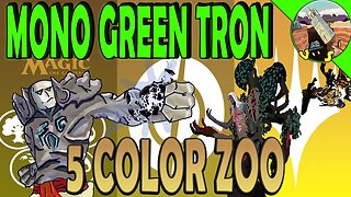 Mono Green Tron Running Cityscape Leveler VS 5 Color Zoo Running Melira, the Living Cure ｜Down to 1!