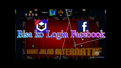 Cara Login FB 8ball pool di Lulubox Pro | Hack 8 ball pool Long line