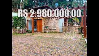 Beautiful house for sale in the middle of nature | Bela casa à venda em Campos do Jordão - Ref. 72