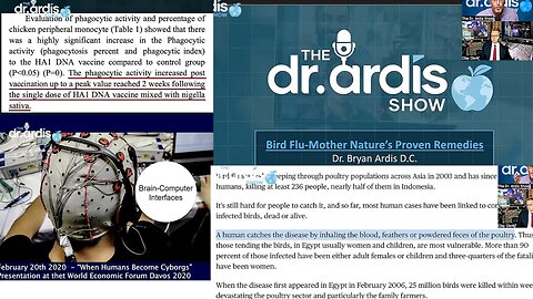 Dr. 'Bryan Ardis' Show 'EMF' The 'Bird Flu' & 'Elon Musk's Warning with 'Clay Clark'