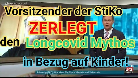 Vorsitzender der StiKo ZERLEGT den Longcovid Mythos in Bezug auf Kindern!