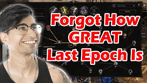 Last Epoch Is Such An Amazing ARPG! I Do Not Know Why I Stopped Playing