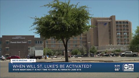 Will St. Luke's Medical Center ever be activated?